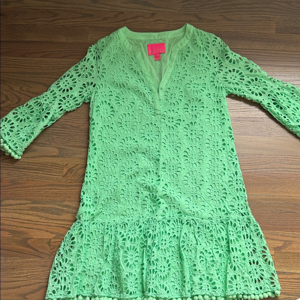 Lilly Pulitzer Mint Green Lace Women’s Dress